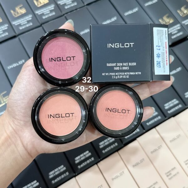 Má Hồng Inglot Radiant Skin Face Blush 2.5g - Image 10