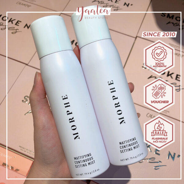 Xịt Morphe Mattiflying Continous Setting Mist - Image 5