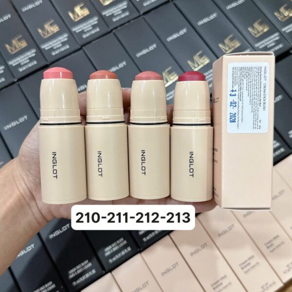 Má Hồng Thỏi Inglot Cream Stick Apple Seed Oil 6.2g - Image 2