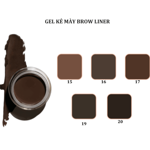 Gel Định Hình Chân Mày Inglot AMC Brow Liner 2g - Image 3