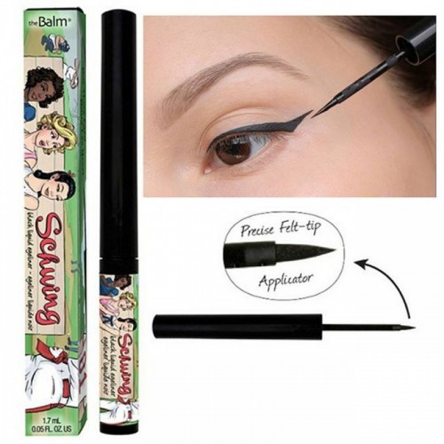 Kẻ Mắt The Balm Schwing Black Liquied Eyeliner 1.7ml - Image 3