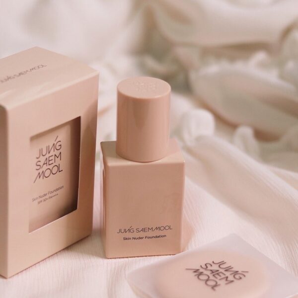 Kem Nền Jung Saem Mool Skin Nuder Foundation Light 30ml - Image 2