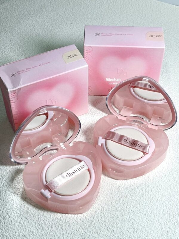 Cushion Dasique Water Dewy Gel Heart Edition - Image 7