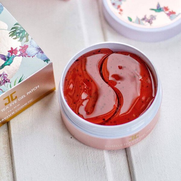 Mặt Nạ Mắt JayJun Roselle Tea Eye Gel Patch - Image 4