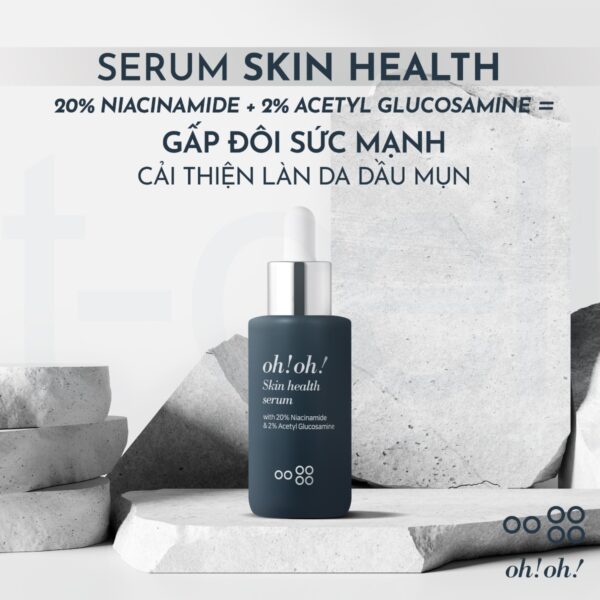 Serum Oh!Oh! Skin Health 20% Niacinamide & 2% Acetyl Glucosamine 30ml - Image 2