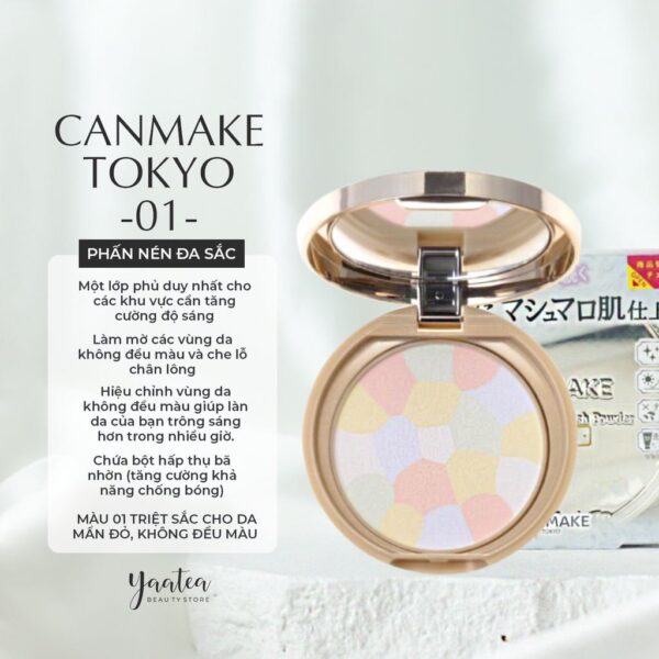 Phấn Nén Đa Sắc Canmake Tokyo - Image 8