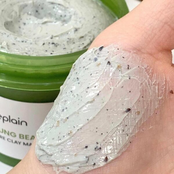 Mặt Nạ Đất Sét Mung Bean Beplain Pore Clay Mask 120ml - Image 2