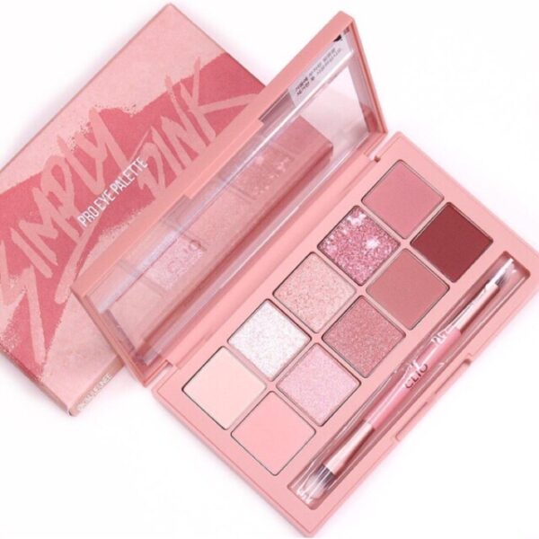 Bảng Màu Mắt Club Clio Pro Eye Palette 01 Simply Pink - Image 2