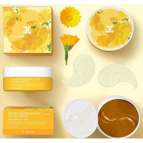 Mặt Nạ Mắt JayJun Calendula Tea Eye Gel Patch - Image 5