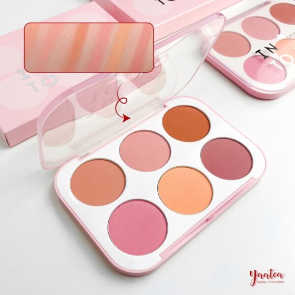 Bảng Má Hồng Into You Six-Color Blush 6 ô - Image 5