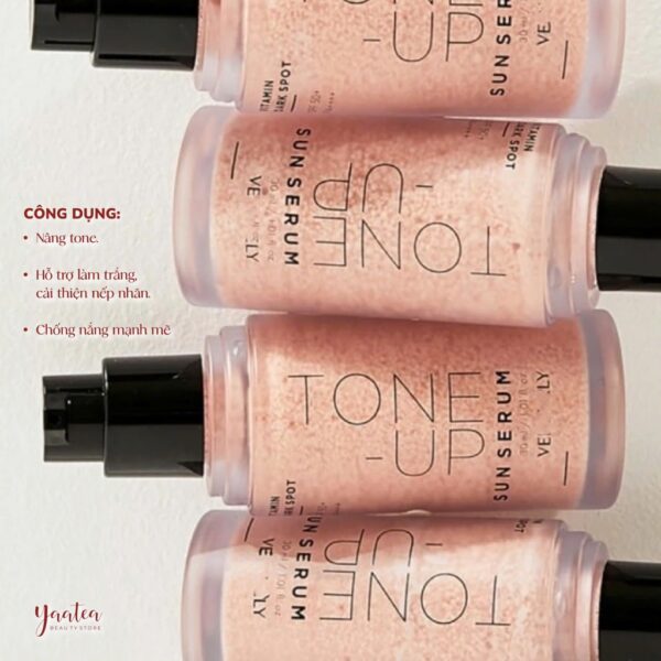 Serum Chống nắng Vely Vely Vitamin Dark Spot Tone-Up Sun Serum 30ml - Image 3