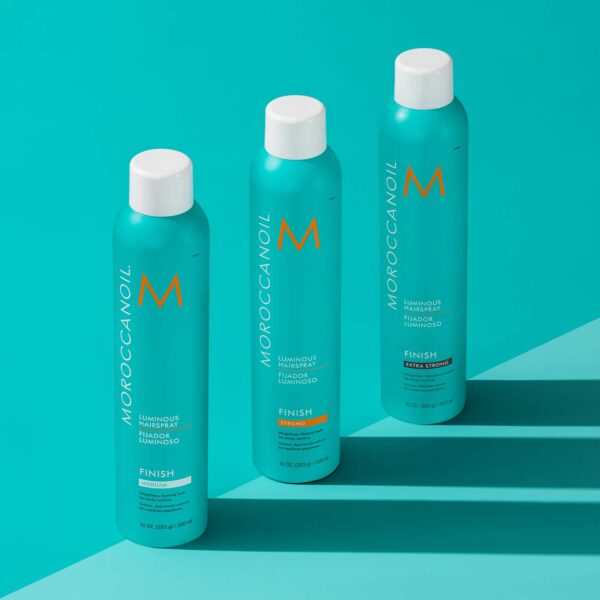 Keo Xịt Tóc Moroccanoil Luminous Hairspray Extra Strong - Image 4