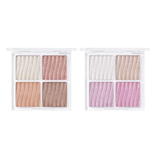 Bảng Highlight 4 Ô WAKEMAKE Glow Palette 7.8G