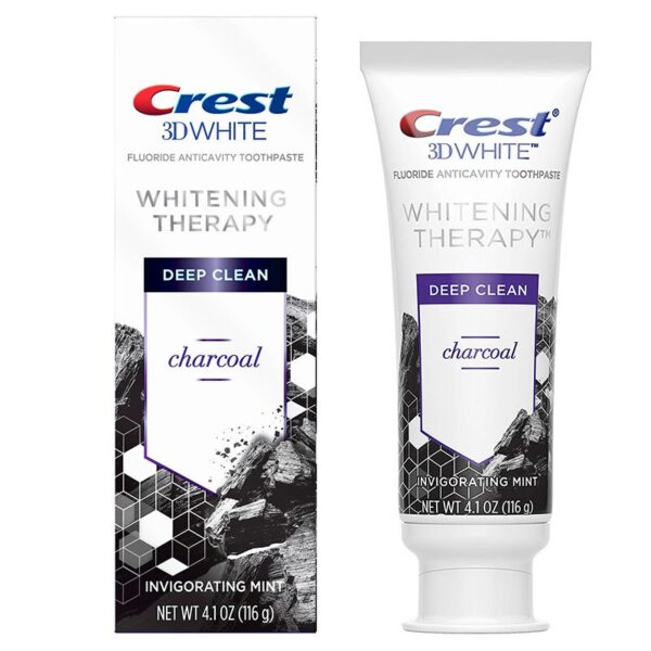 Kem Đánh Răng Crest Whitening Therapy Charcoal 116g - Image 3