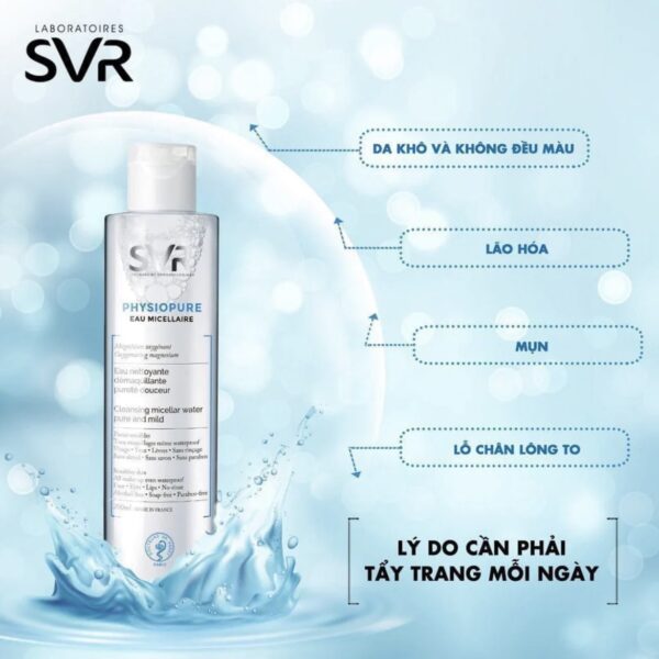 Tẩy trang SVR Physiopure Eau Micellaire CT - Image 4