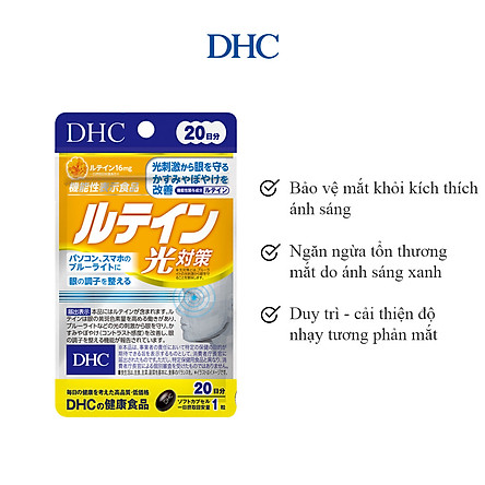 Viên Uống DHC Lutein Blue Light Protection 20 Viên - Image 2