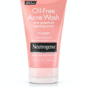 Sữa Rửa Mặt Neutrogena Oil Free Acne Wash Foaming Scrub 124ml