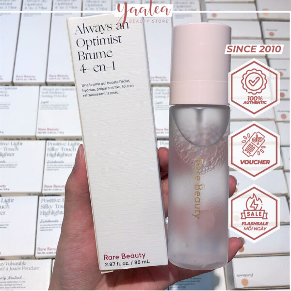 Xịt Makeup Rare Beauty Always An Optimist 4-in-1 Mist - Image 9