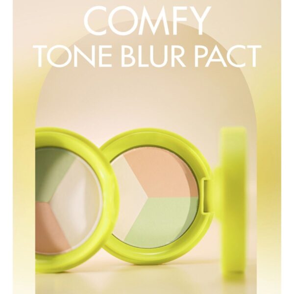 Phấn Nén Đa Sắc Luna Comfy Tone Blur Pact 9g - Image 2