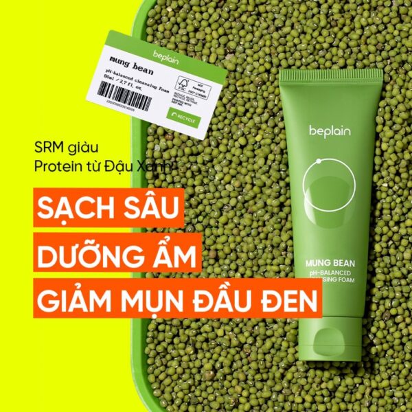Sữa Rửa Mặt Beplain Mung Bean 80ml - Image 2