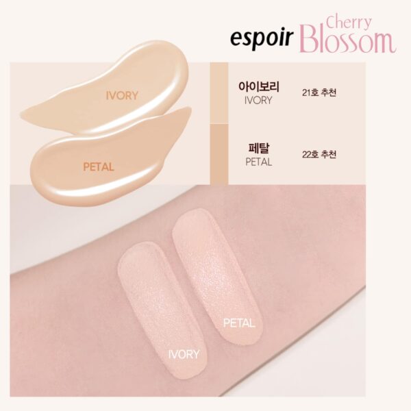 Cushion Espoir Pro Tailor New Class Cherry Blossom Edition (Kèm Lõi) - Image 6