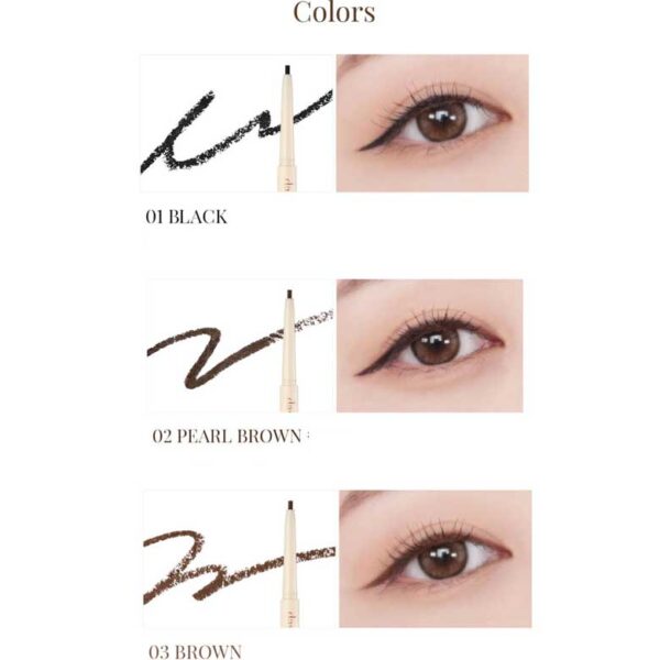 Kẻ Mắt Dasique Slim Gel Eyeliner 0.12g - Image 3