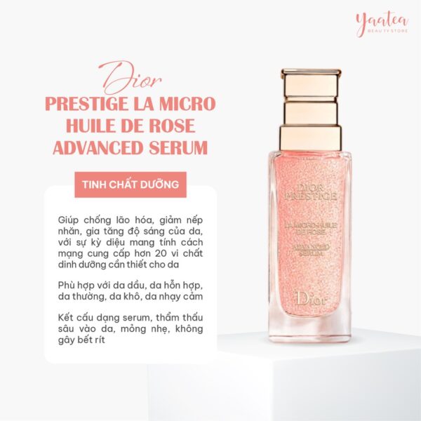 Serum Dior Prestige Advanced La Micro-Huile De Rose 75ml - Image 5