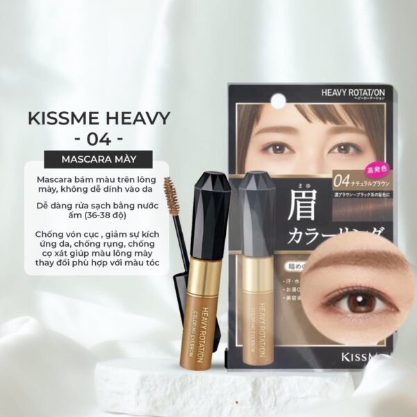 Mascara Mày Kissme Heavy - Image 7