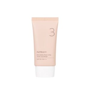 Kem Chống Nắng Numbuzin Porcelain Base-skip Tone Up Beige 3 SPF50+ PA++++