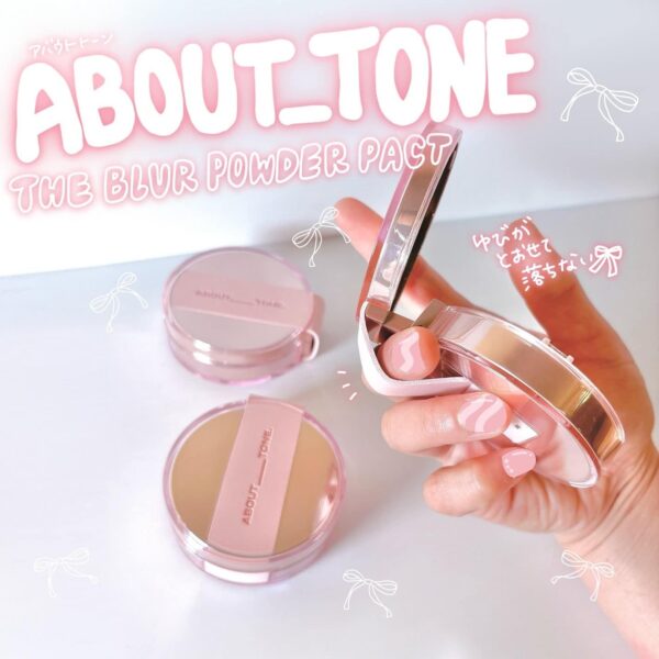 Phấn Nén About Tone The Blur Powder Pact Limited - Image 6