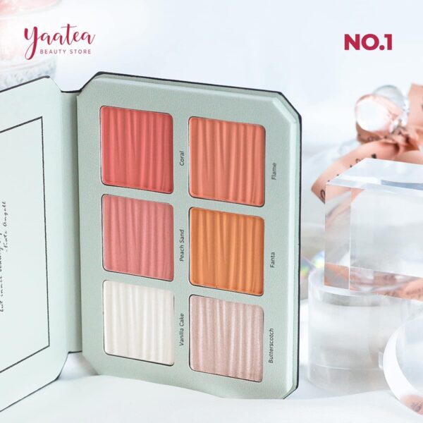 Bảng Má Hồng - Highlight 6 Ô MC Make Color - Image 3