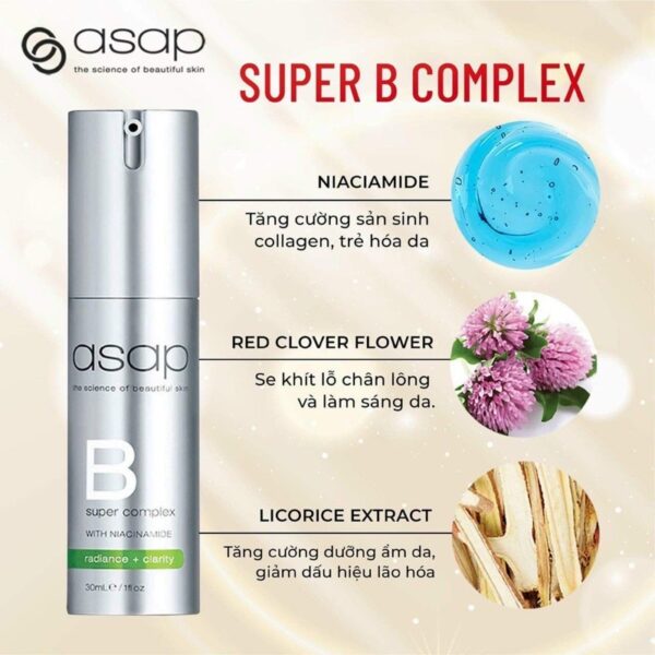 Tinh Chất Asap Super B Complex 30ml - Image 4