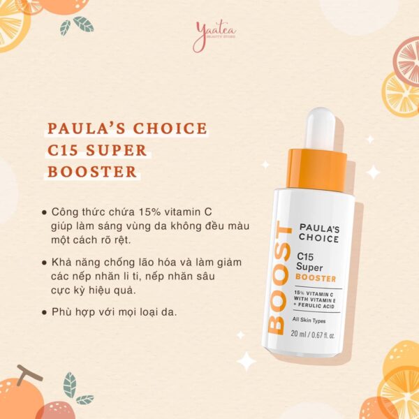 [CHIẾT KHẤU 20%] Booster Paula's Choice C15 20ml - Image 3