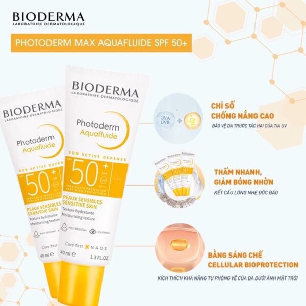 KCN Bioderma Photoderm Aquafluide SPF 50+ 40ml - Image 2