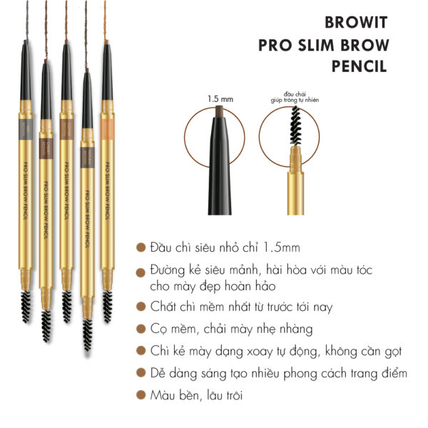 Chì Mày NongChat Pro Slim Brow - Image 3