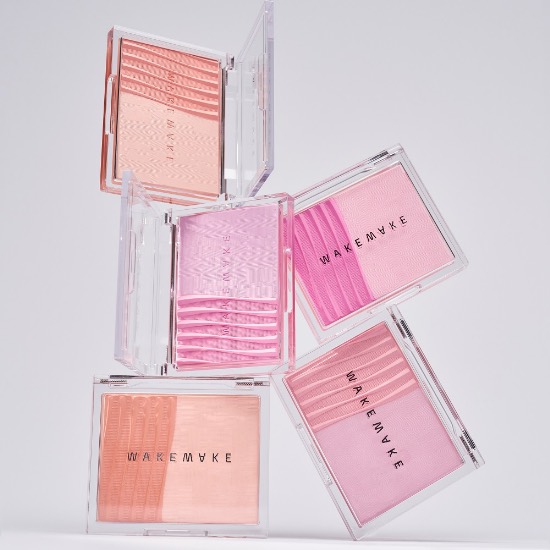 Má Hồng WAKEMAKE Sheer Layering Dual Blusher - Image 2