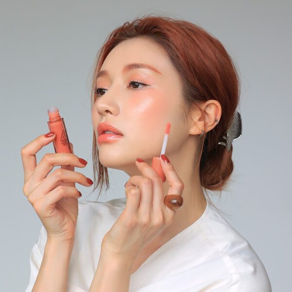Má Hồng Kem 3CE Sheer Liquid Blusher - Image 4