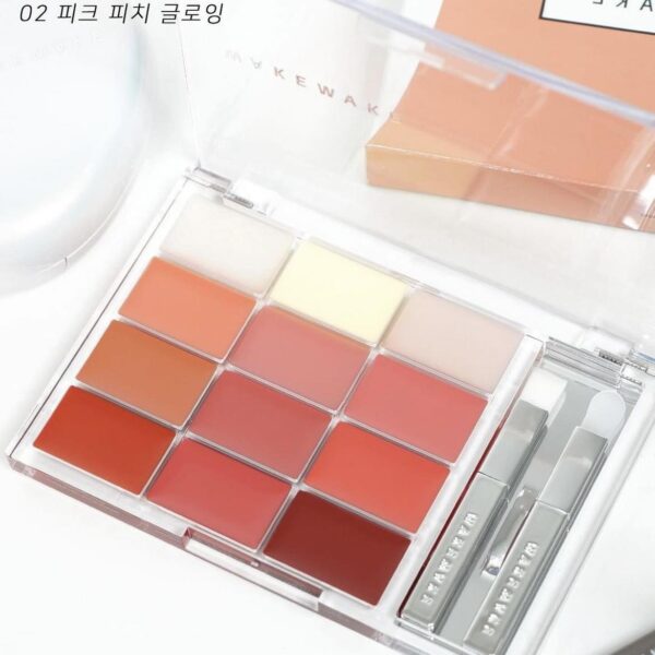 Bảng Son WAKEMAKE Soft Coloring Lip Palette - Image 7