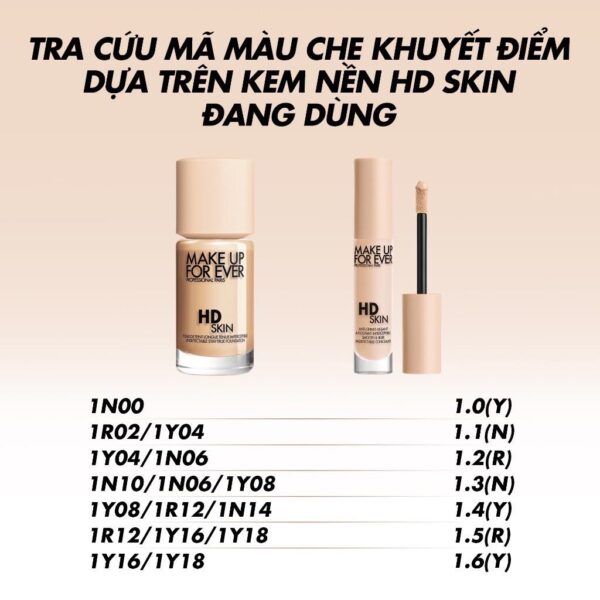 Che Khuyết Điểm Make Up For Ever HD Skin 4.7ml - Image 4