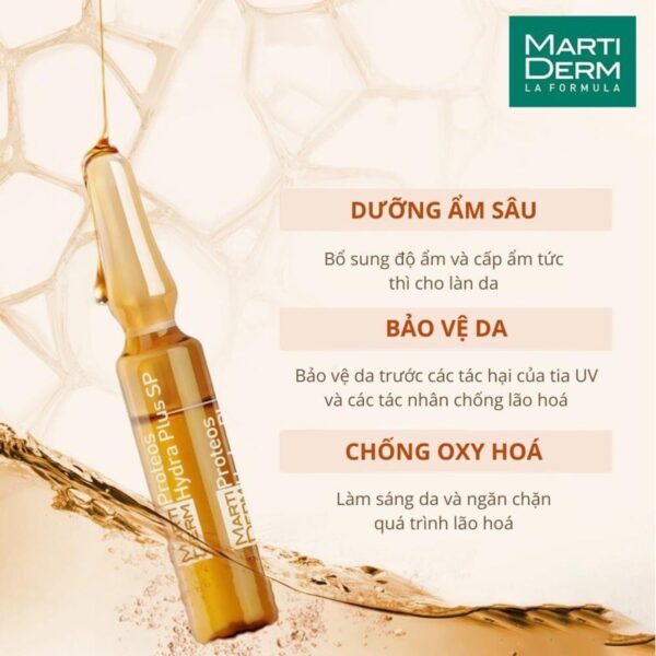 Tinh Chất Serum Ampoule Marti Derm The Originals Proteos Hydra Plus - Image 2