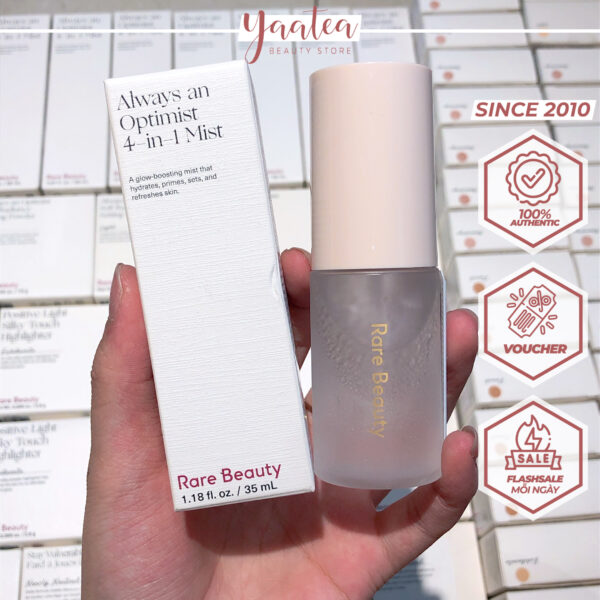 Xịt Makeup Rare Beauty Always An Optimist 4-in-1 Mist - Image 10