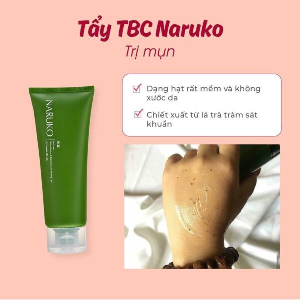 Tẩy Tế Bào Chết Naruko Shine Control & Blemish Gel 120ml - Image 3