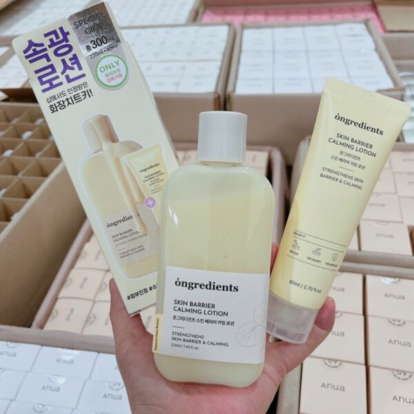 Set 2 chai Lotion Ongredients Skin Barrier Calming 220ml + 80ml - Image 7
