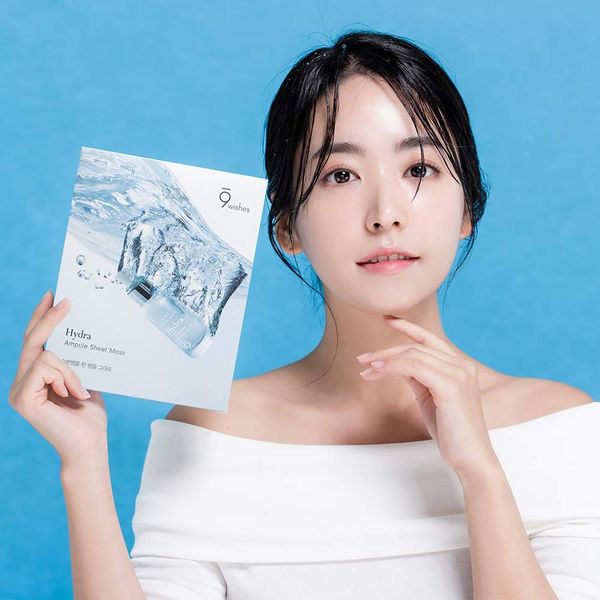 9 Wishes Hydra Ampule Sheet Mask