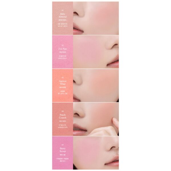 Má Hồng Clio Air Blur Whip Blush - Image 5