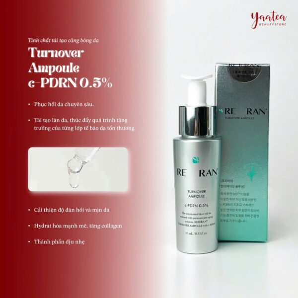 Serum REJURAN Turnover Ampoule c-PDRN 0.5% 10ml - Image 2