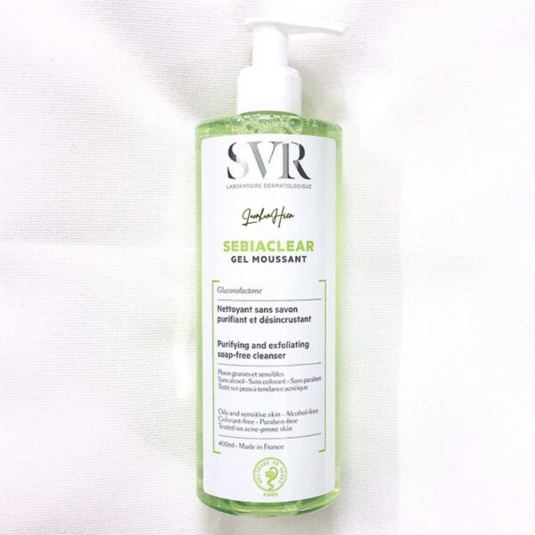 SRM SVR Sebiaclear Gel Moussant 400ml CT - Image 4