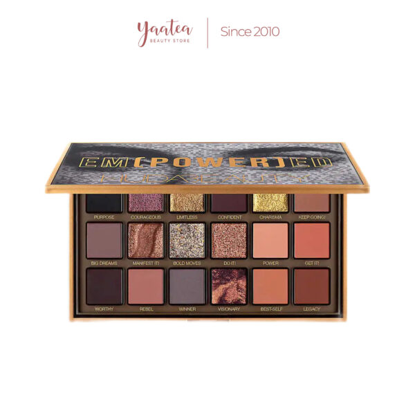 Bảng Mắt Huda Empowered Eyeshadow Palette 18 Ô - Image 11