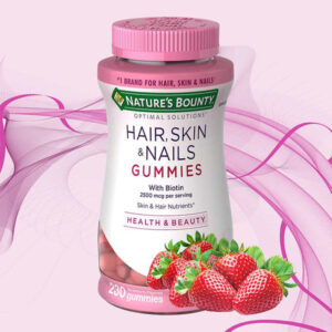 Kẹo Nature’s Bounty Hair, Skin & Nail Gummies 230 viên