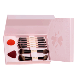 Bộ cọ Jessup x Yaatea Limited Edition Peach Dust 7c + 2 mút